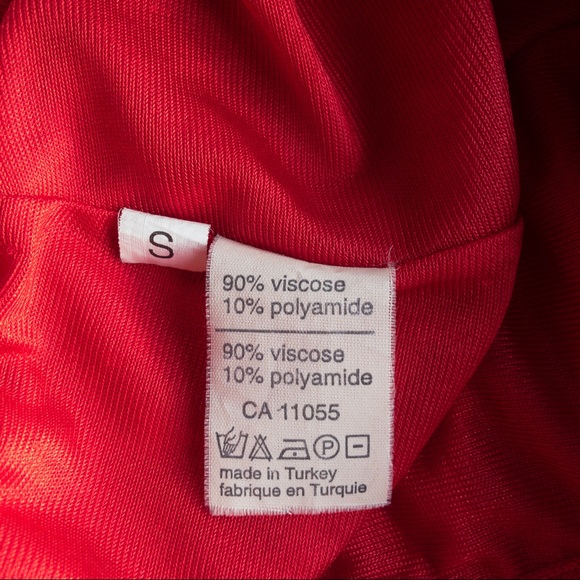 CREA CONCEPT from Paris Red Skirt Size Small - Picture 6 of 9